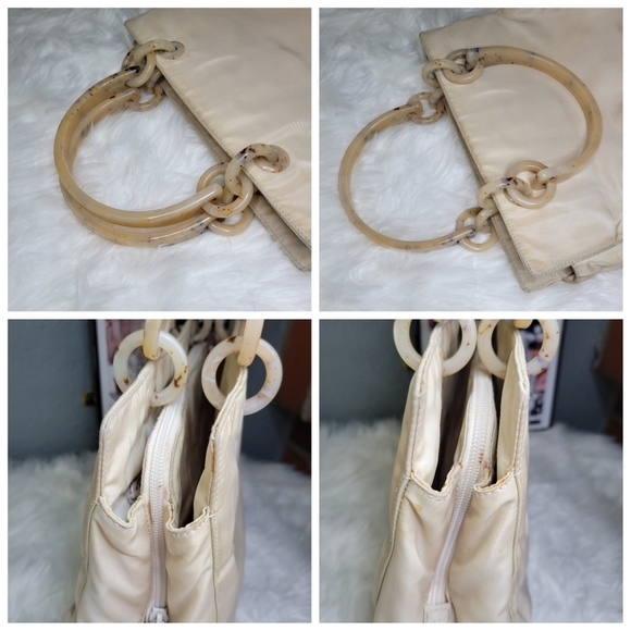 PRADA Nylon Tessuto Beige Handbag - Picture 7 of 9